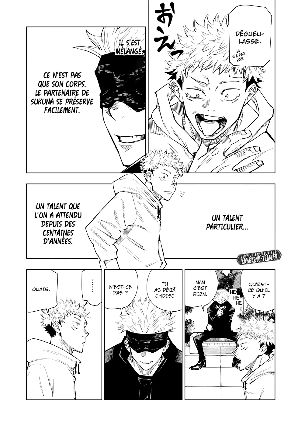 Read Jujutsu Kaisen FR Manga Online