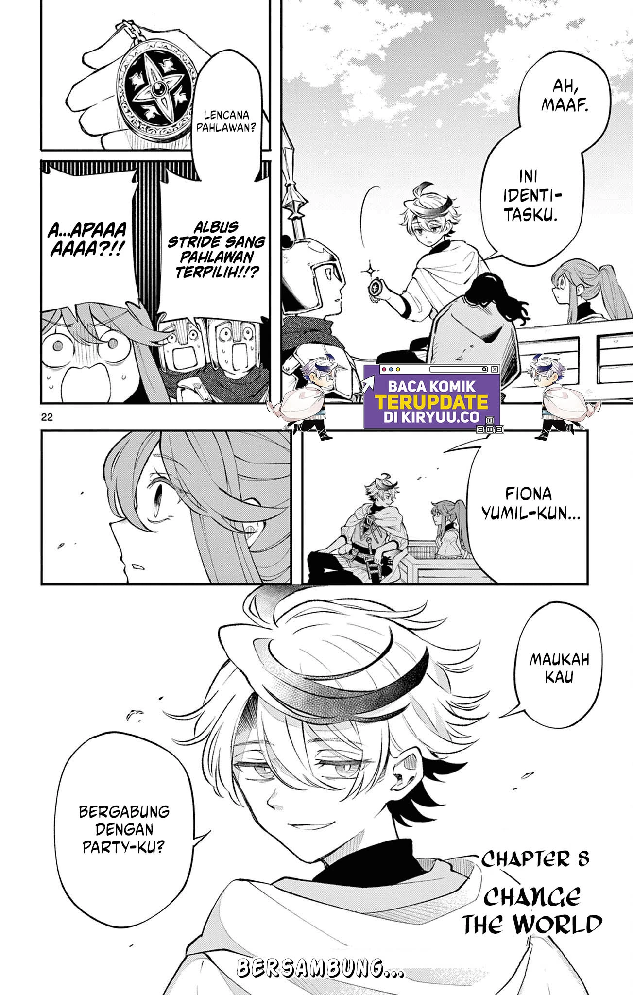 Read Albus Changes the World ID Manga Online