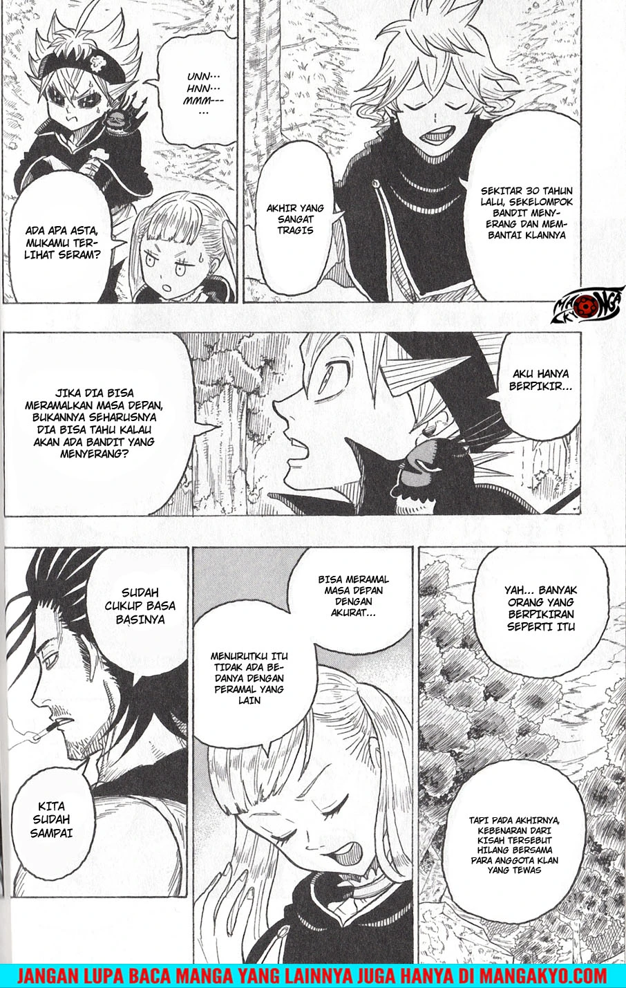 Read Black Clover Gaiden Quartet Knights Bahasa Indonesia ID Manga Online