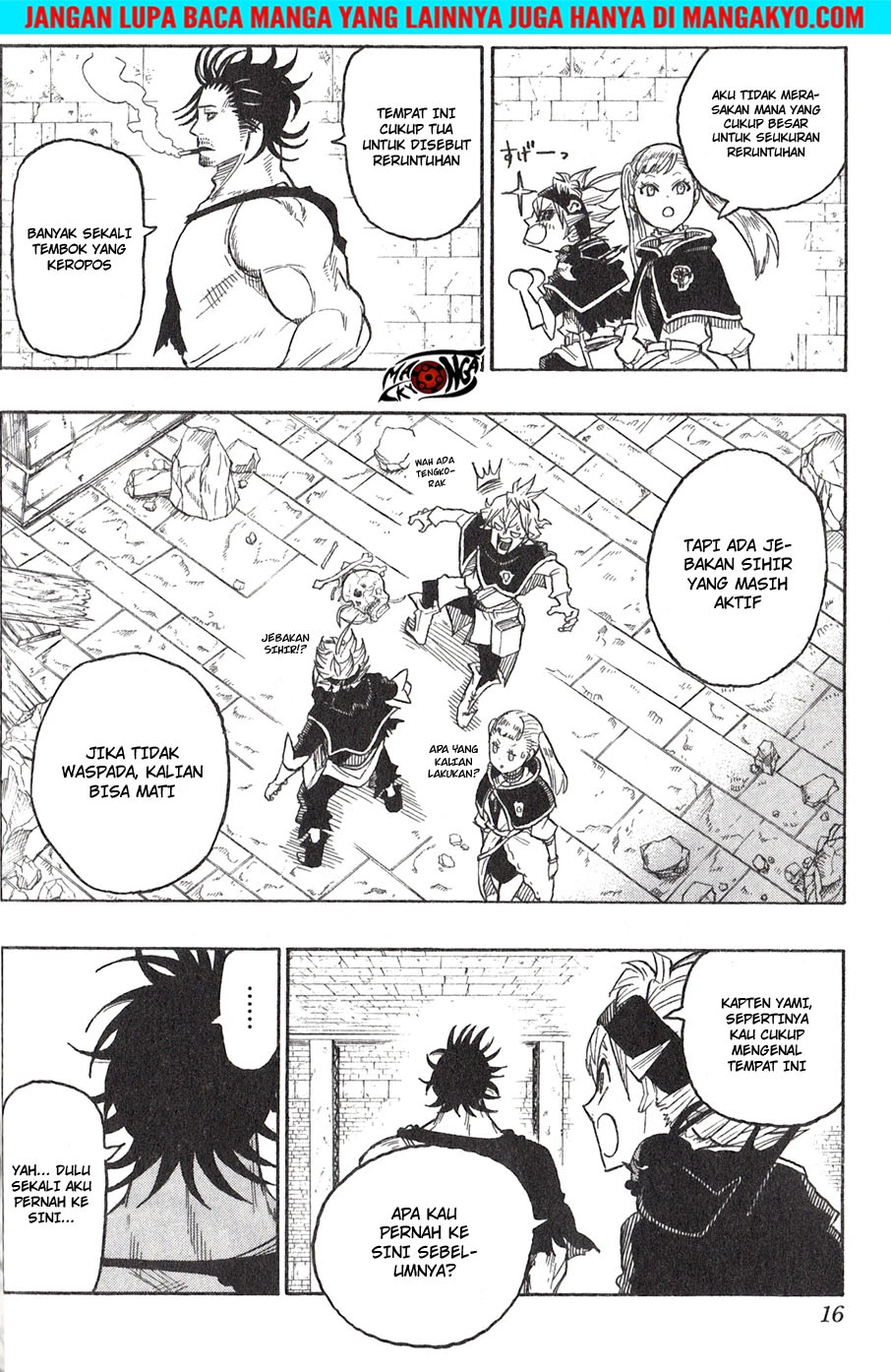 Read Black Clover Gaiden Quartet Knights Bahasa Indonesia ID Manga Online