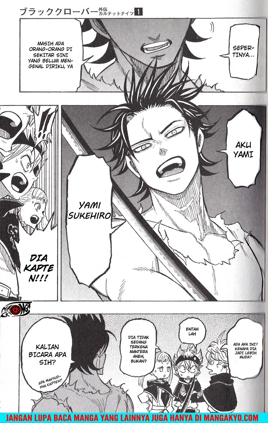 Read Black Clover Gaiden Quartet Knights Bahasa Indonesia ID Manga Online