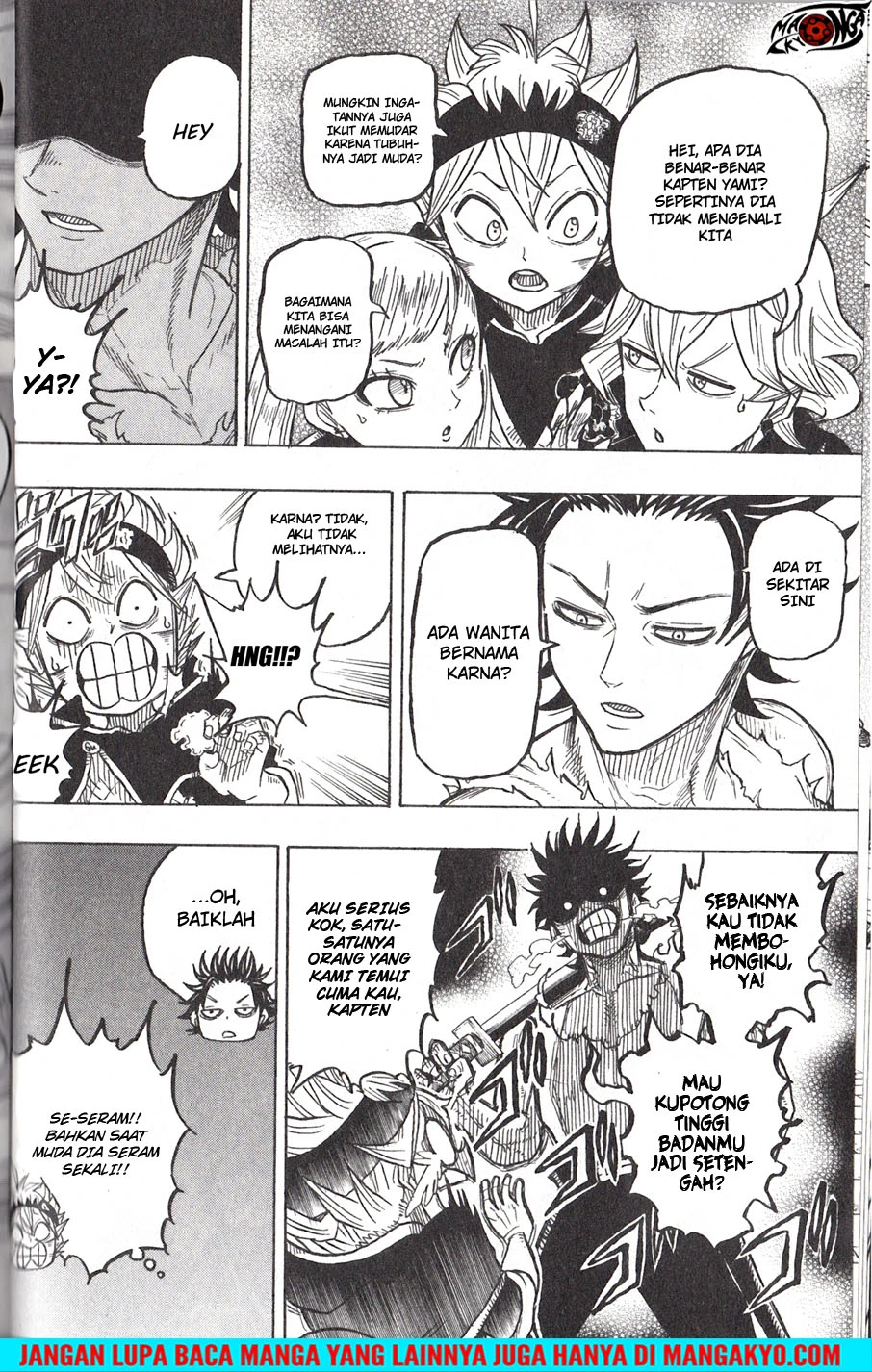 Read Black Clover Gaiden Quartet Knights Bahasa Indonesia ID Manga Online