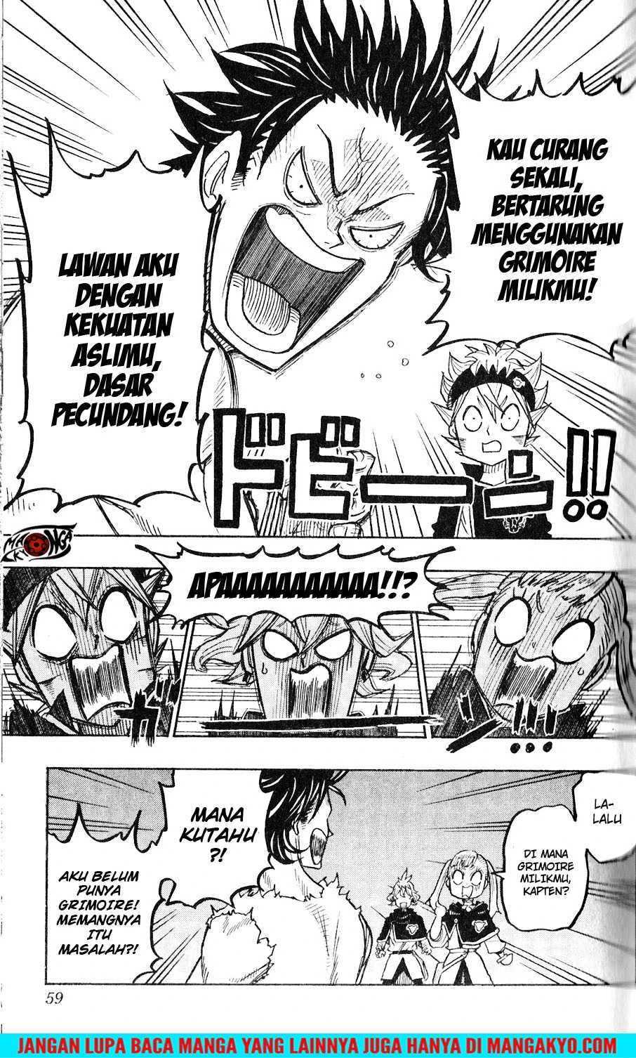 Read Black Clover Gaiden Quartet Knights Bahasa Indonesia ID Manga Online