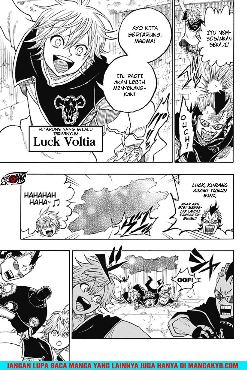 Read Black Clover Gaiden Quartet Knights Bahasa Indonesia ID Manga Online