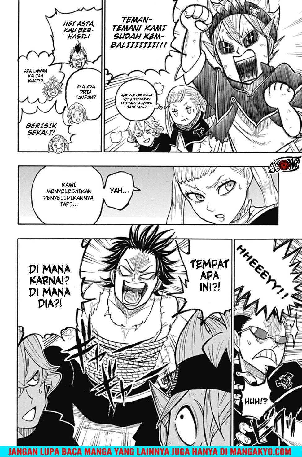 Read Black Clover Gaiden Quartet Knights Bahasa Indonesia ID Manga Online