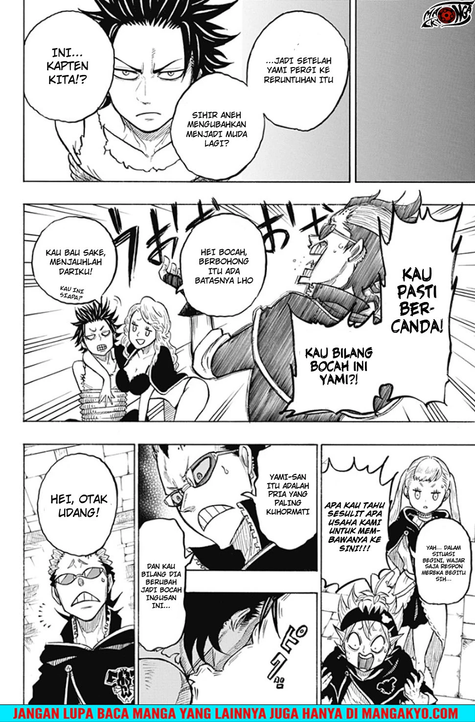 Read Black Clover Gaiden Quartet Knights Bahasa Indonesia ID Manga Online