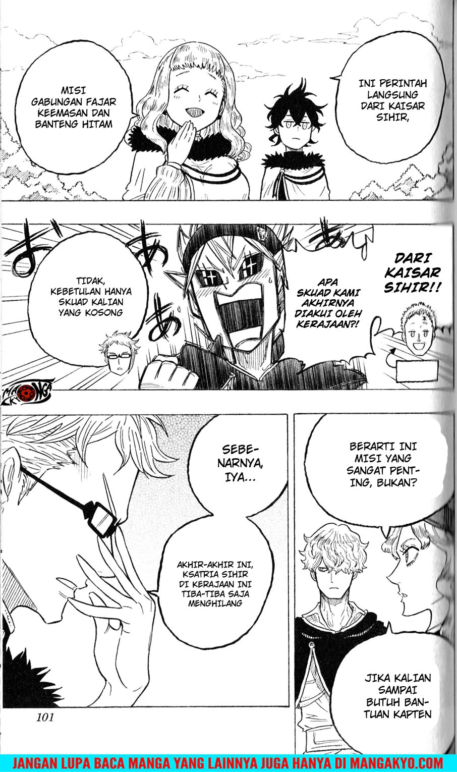 Read Black Clover Gaiden Quartet Knights Bahasa Indonesia ID Manga Online