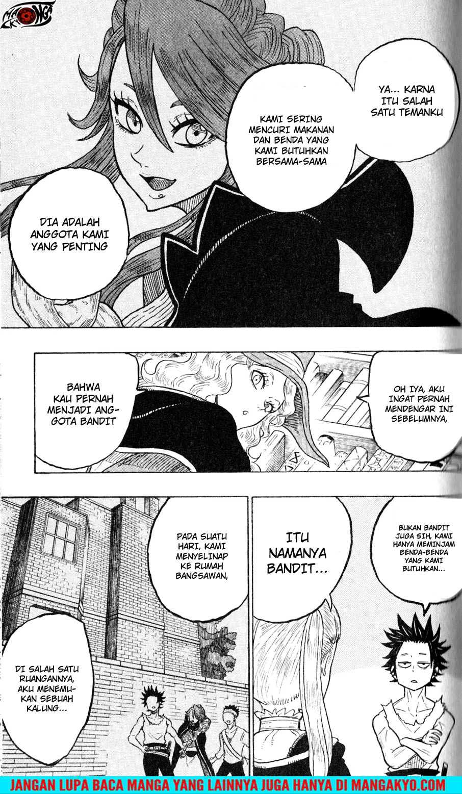 Read Black Clover Gaiden Quartet Knights Bahasa Indonesia ID Manga Online