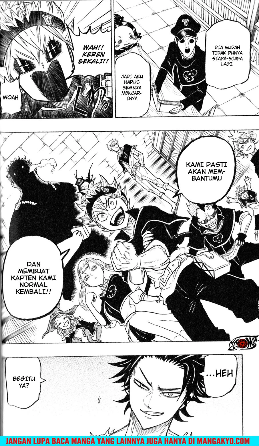 Read Black Clover Gaiden Quartet Knights Bahasa Indonesia ID Manga Online
