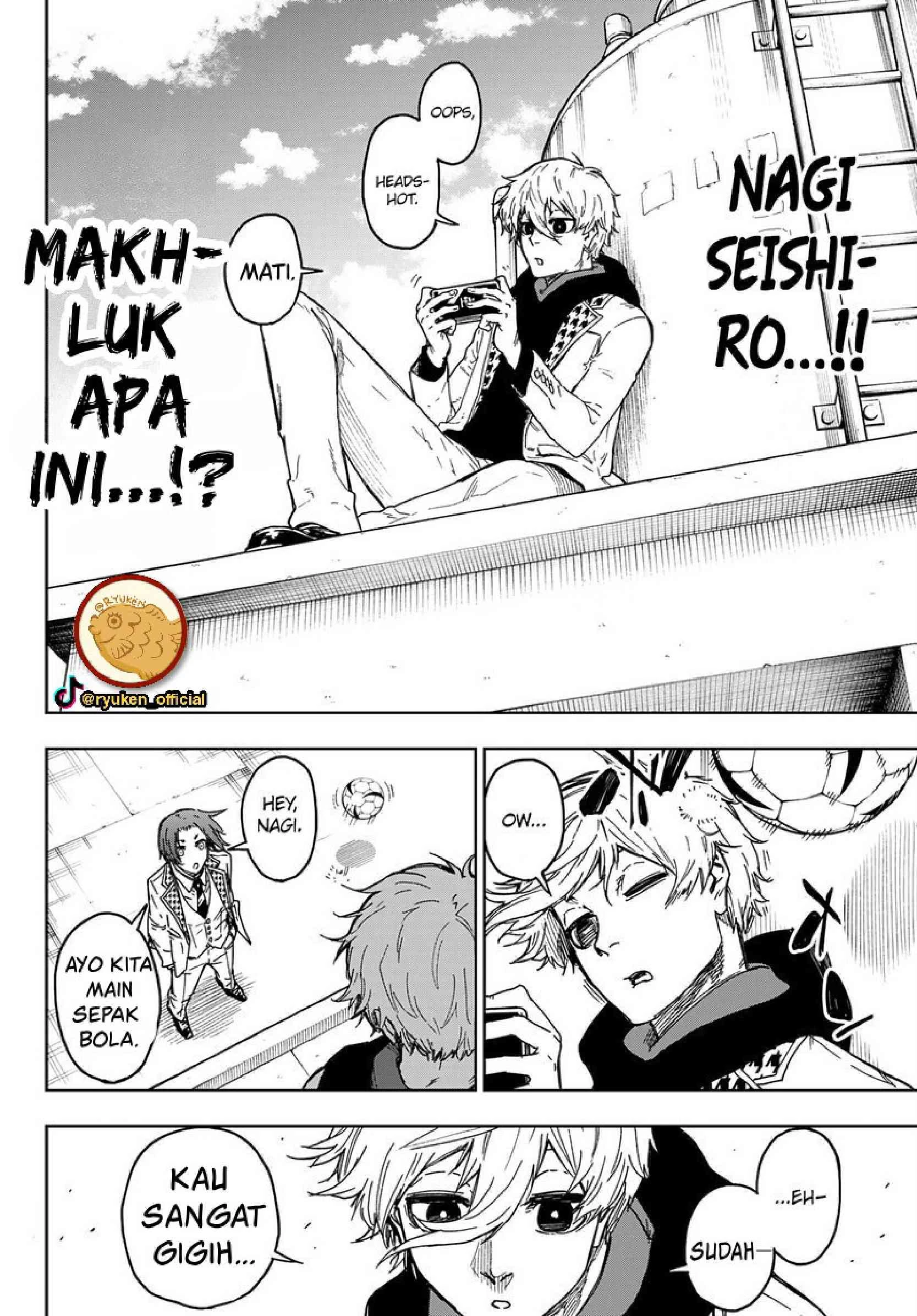 Read Blue Lock Episode Nagi ID Manga Online