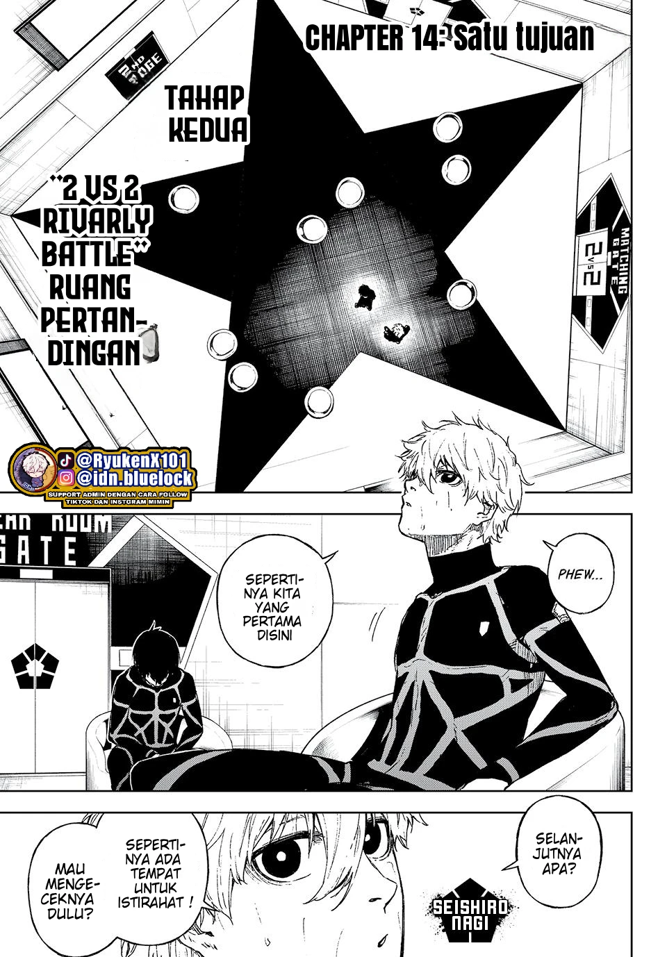 Read Blue Lock Episode Nagi ID Manga Online