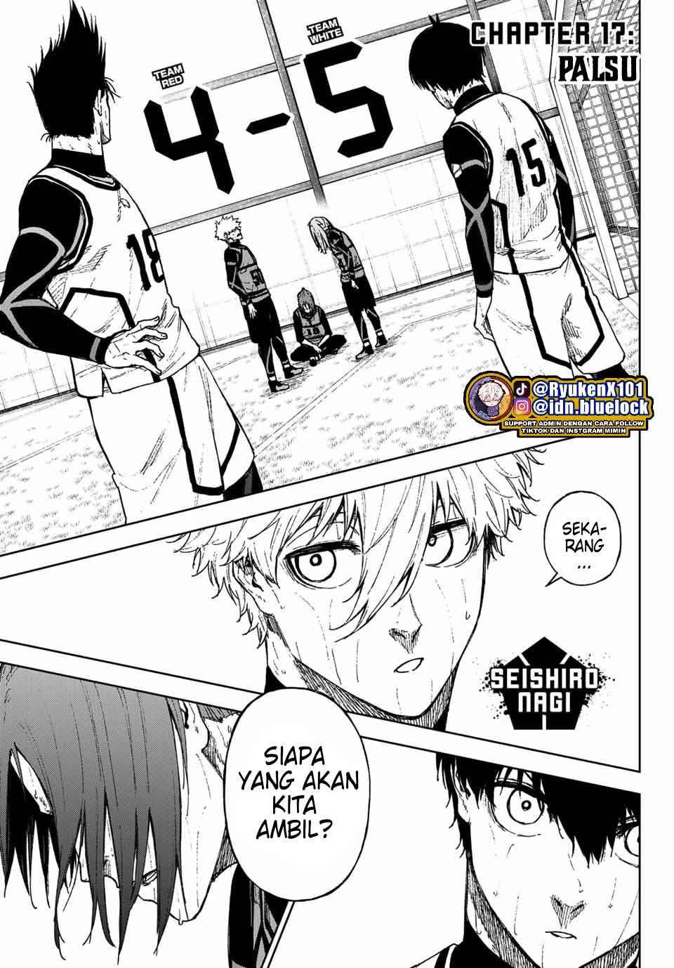 Read Blue Lock Episode Nagi ID Manga Online