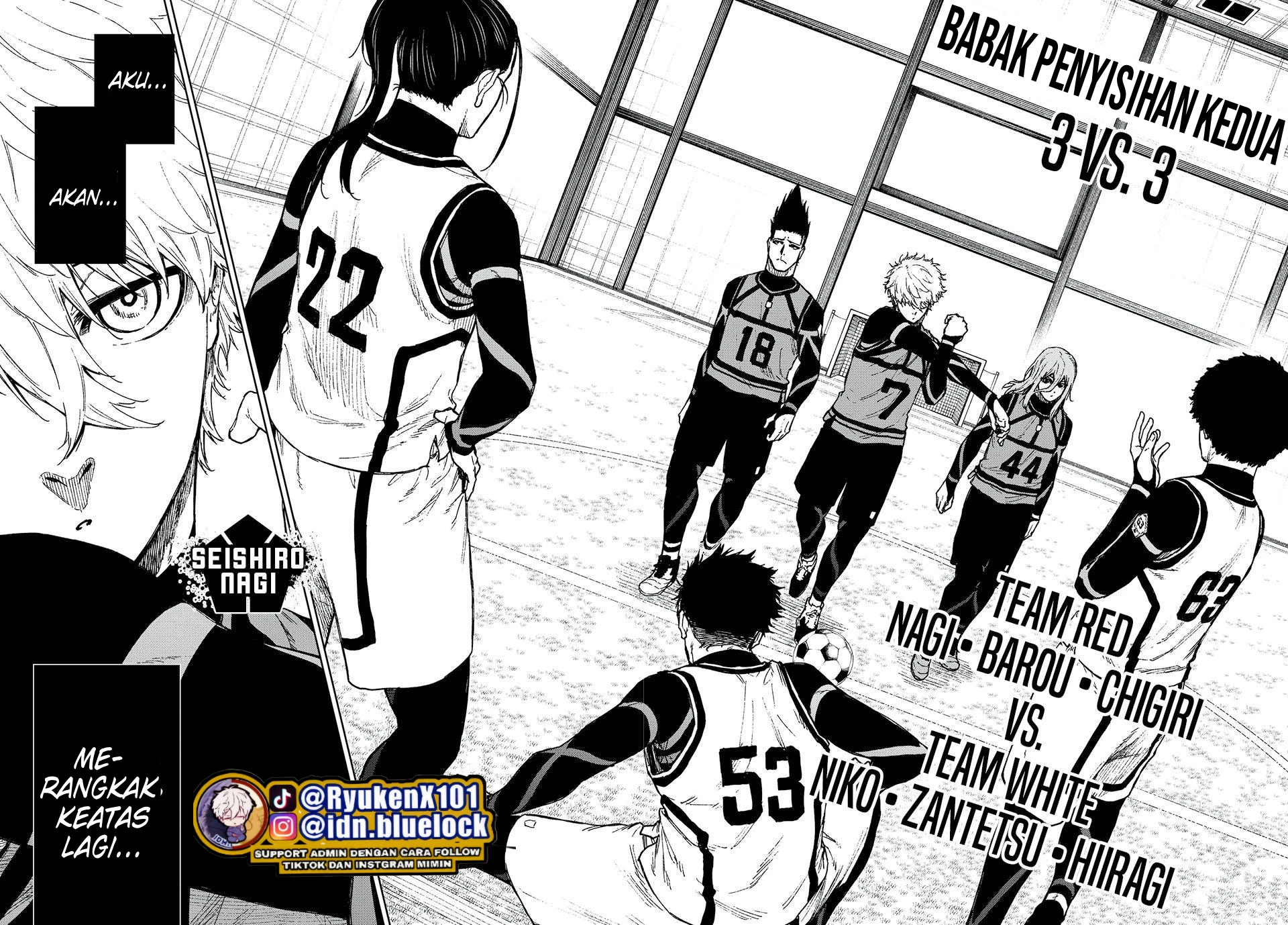 Read Blue Lock Episode Nagi ID Manga Online