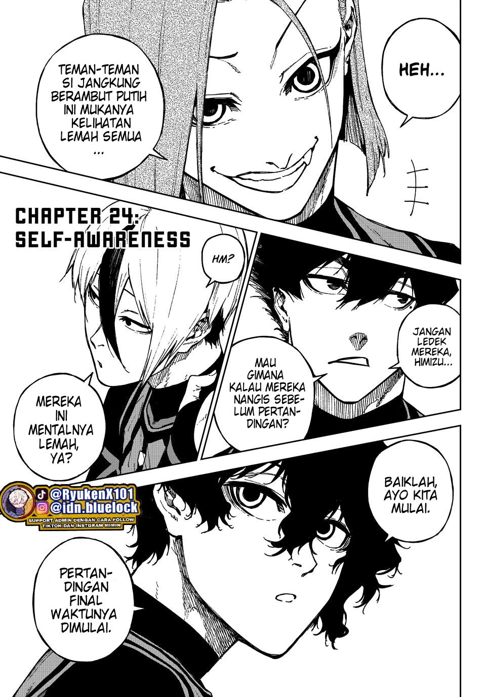 Read Blue Lock Episode Nagi ID Manga Online