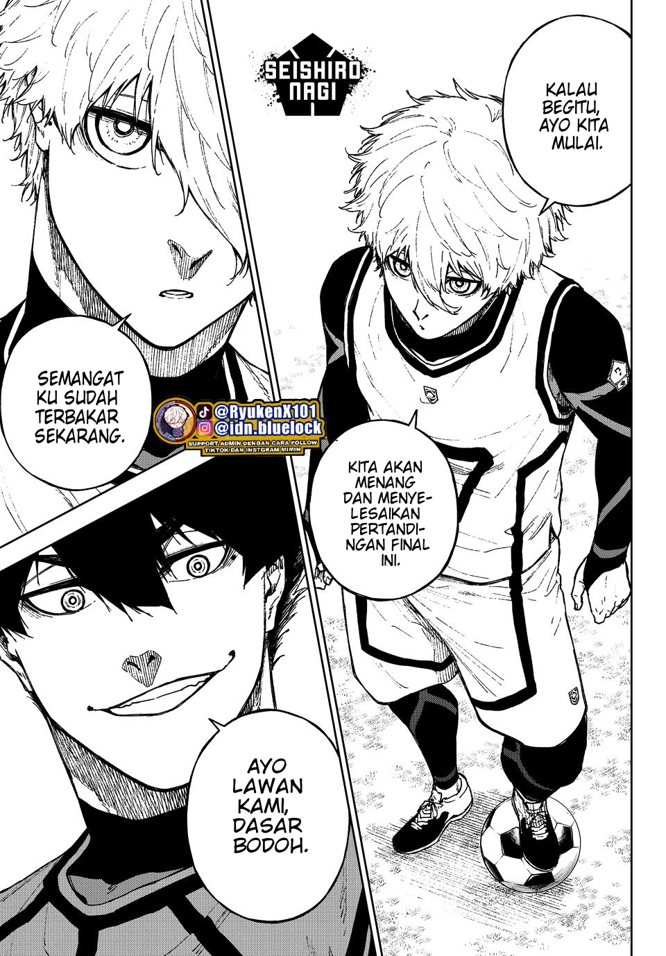 Read Blue Lock Episode Nagi ID Manga Online