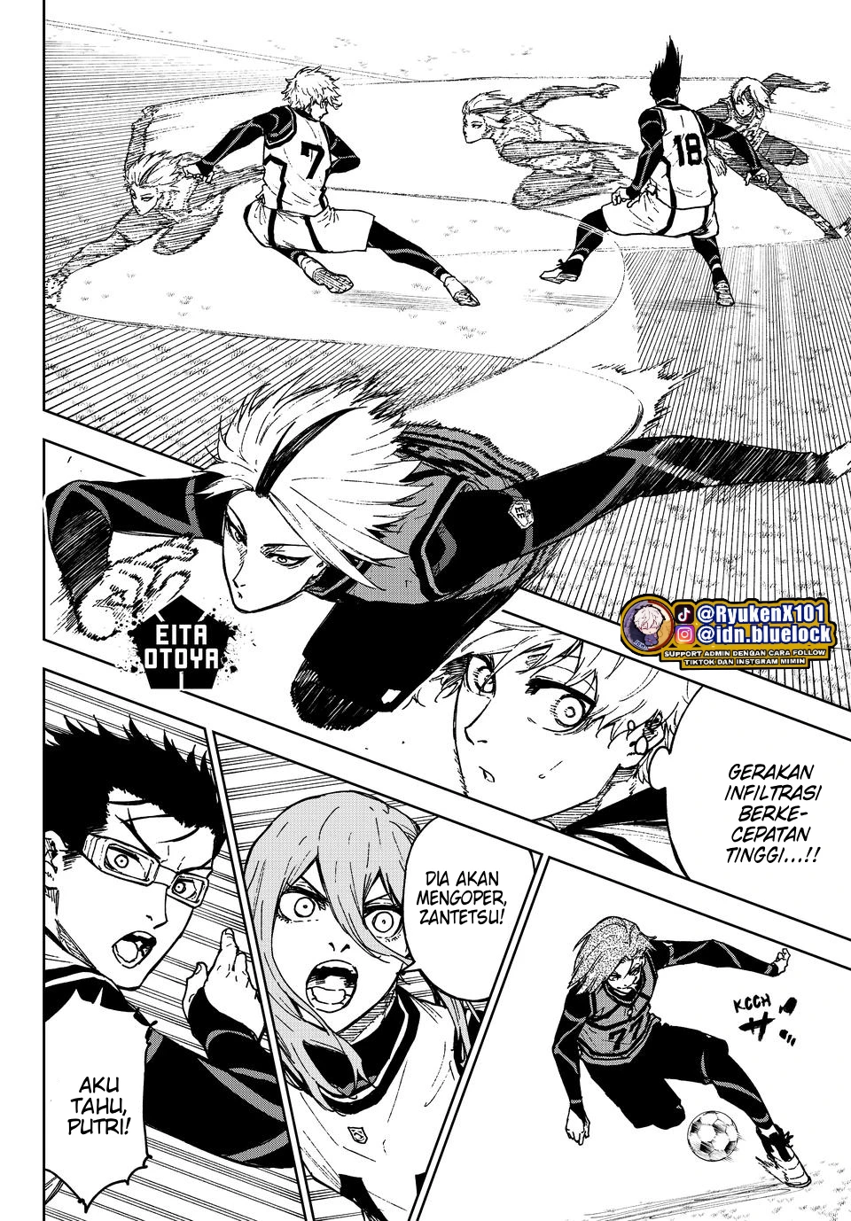 Read Blue Lock Episode Nagi ID Manga Online