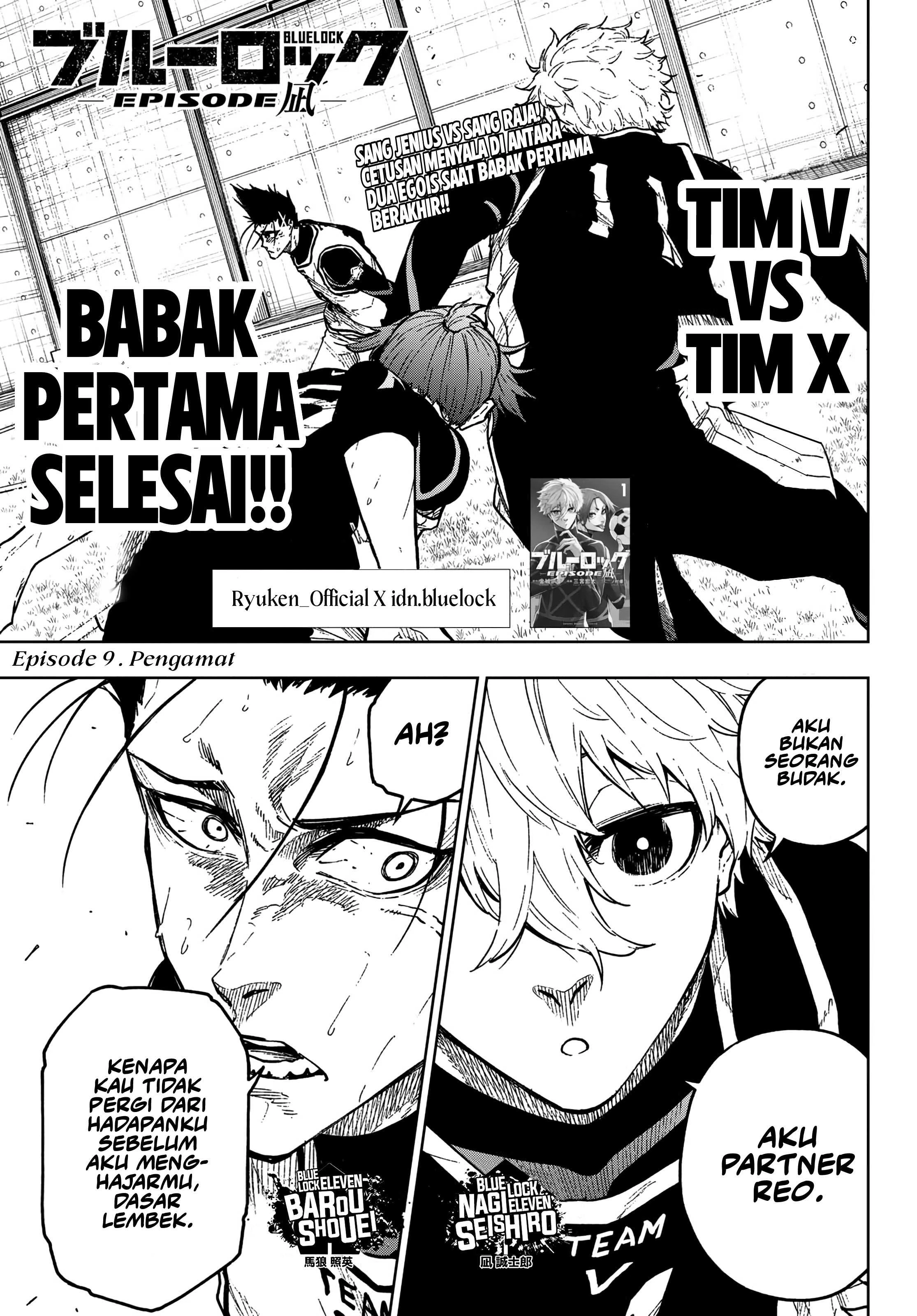 Read Blue Lock Episode Nagi ID Manga Online