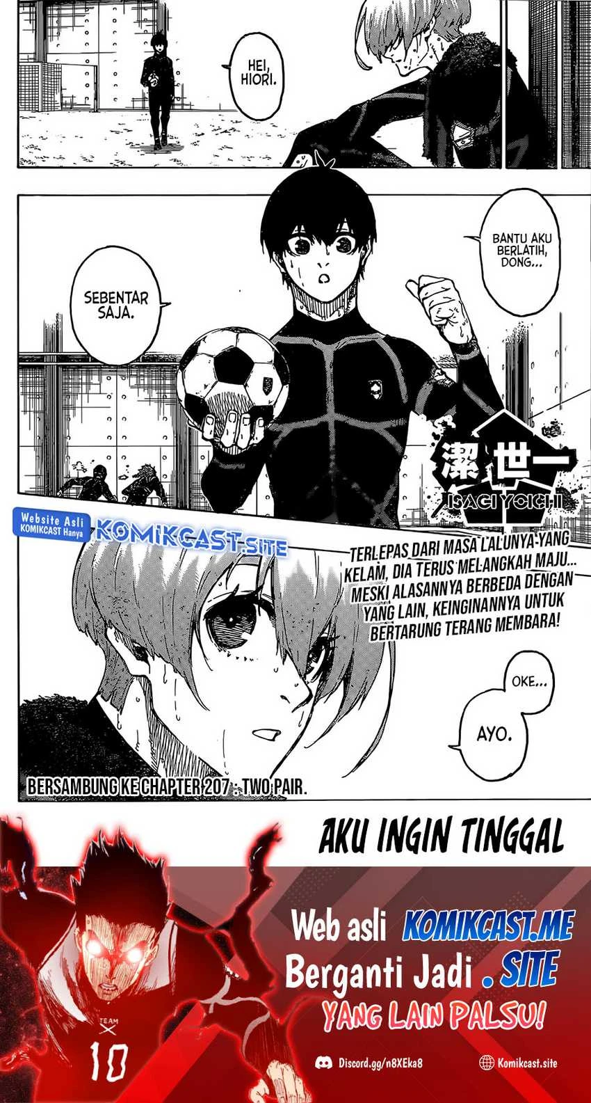 Read Blue Lock ID Manga Online