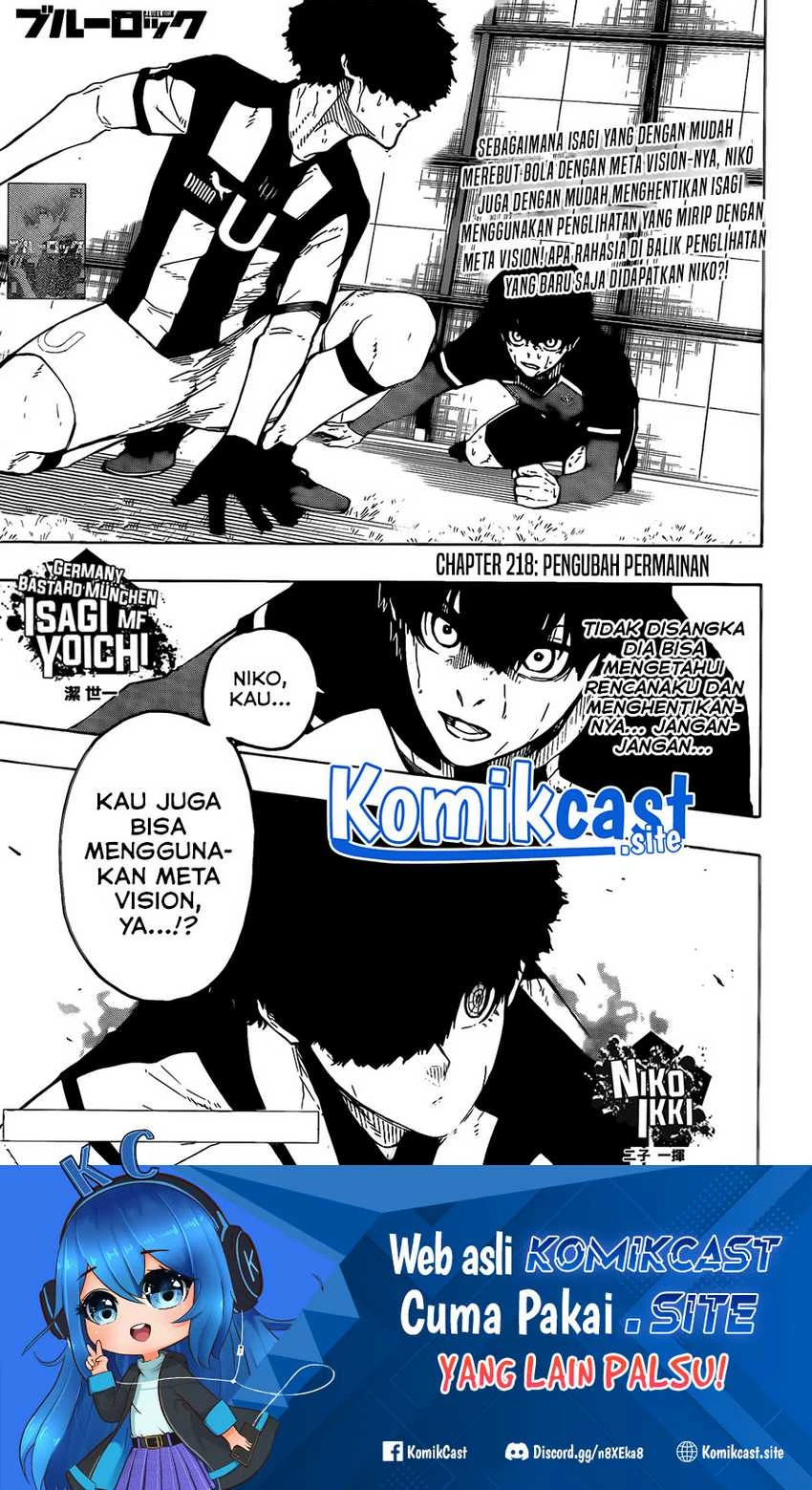 Read Blue Lock ID Manga Online