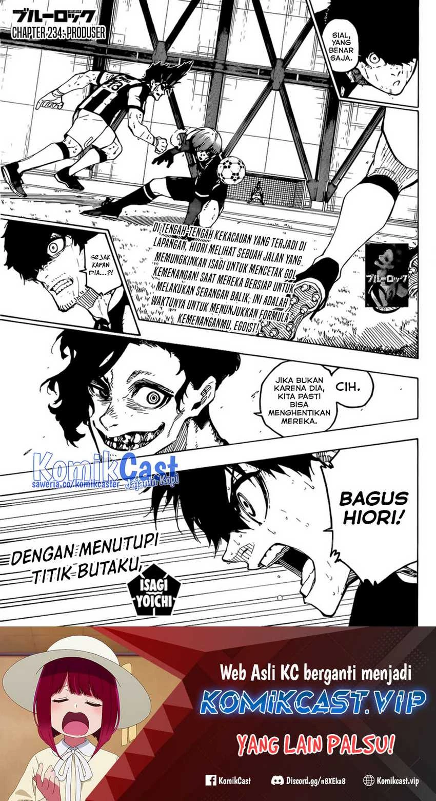Read Blue Lock ID Manga Online