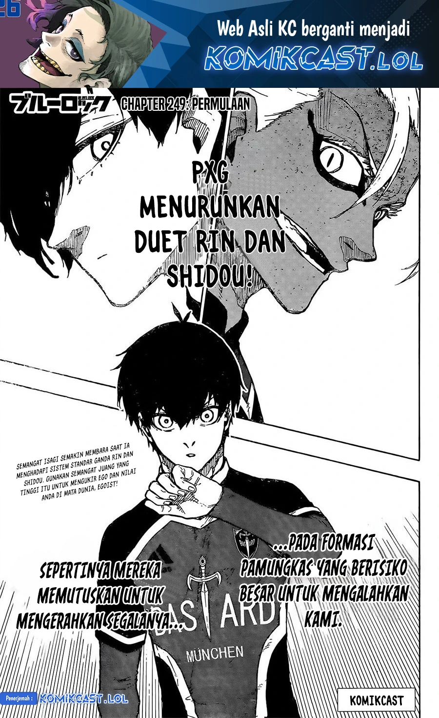 Read Blue Lock ID Manga Online