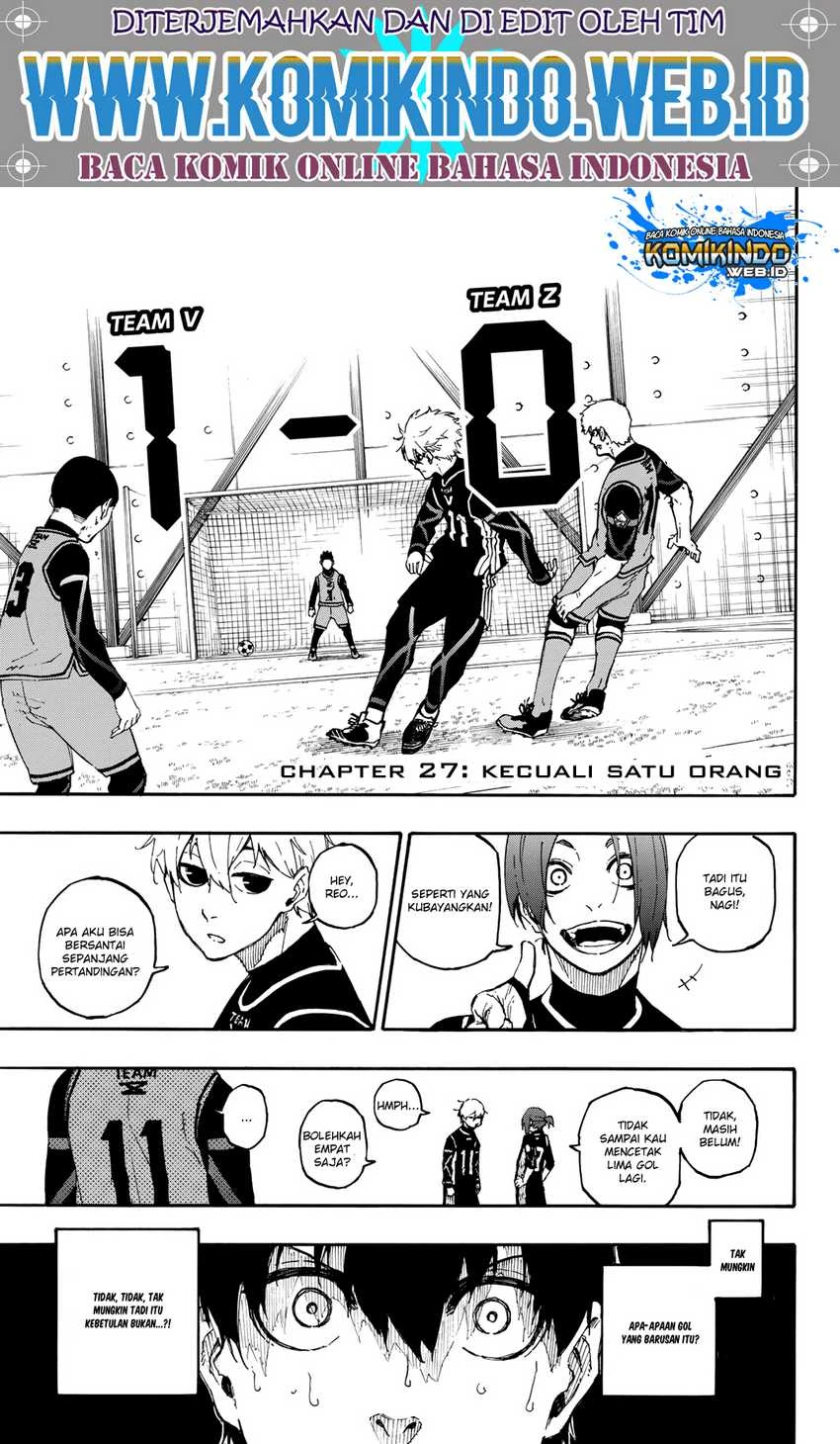 Read Blue Lock ID Manga Online