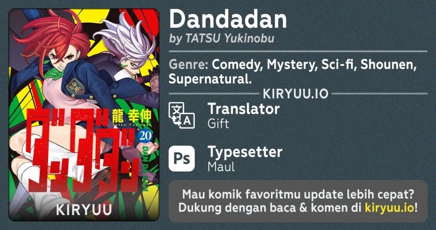 Read DANDADAN Bahasa Indonesia ID Manga Online
