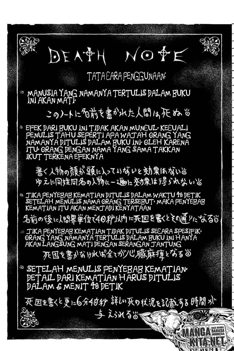 Read Death Note Bahasa Indonesia ID Manga Online