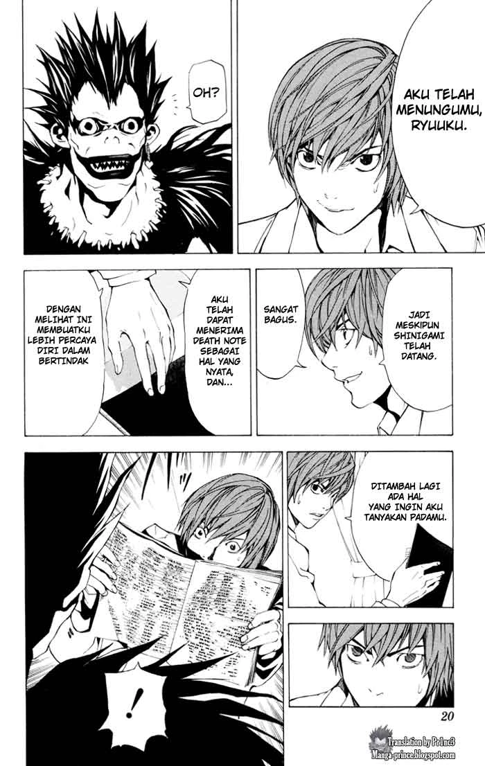 Read Death Note Bahasa Indonesia ID Manga Online