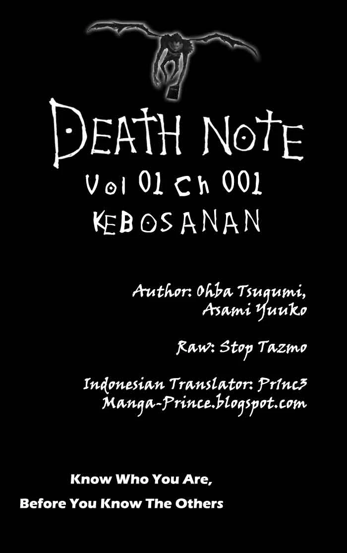 Read Death Note Bahasa Indonesia ID Manga Online