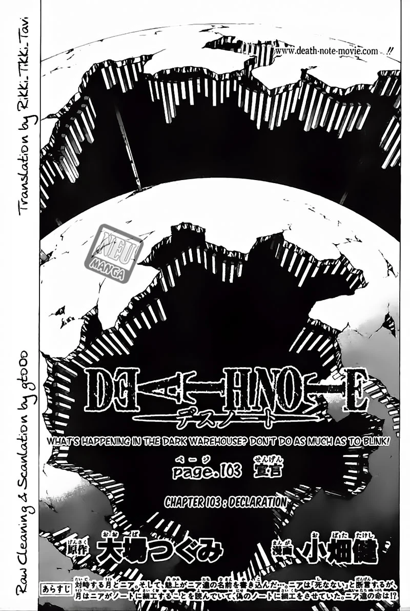 Read Death Note Bahasa Indonesia ID Manga Online