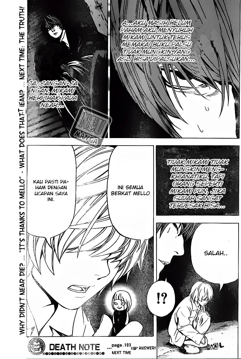 Read Death Note Bahasa Indonesia ID Manga Online
