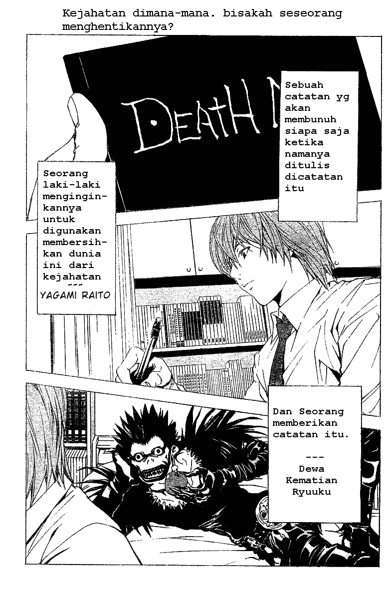 Read Death Note Bahasa Indonesia ID Manga Online