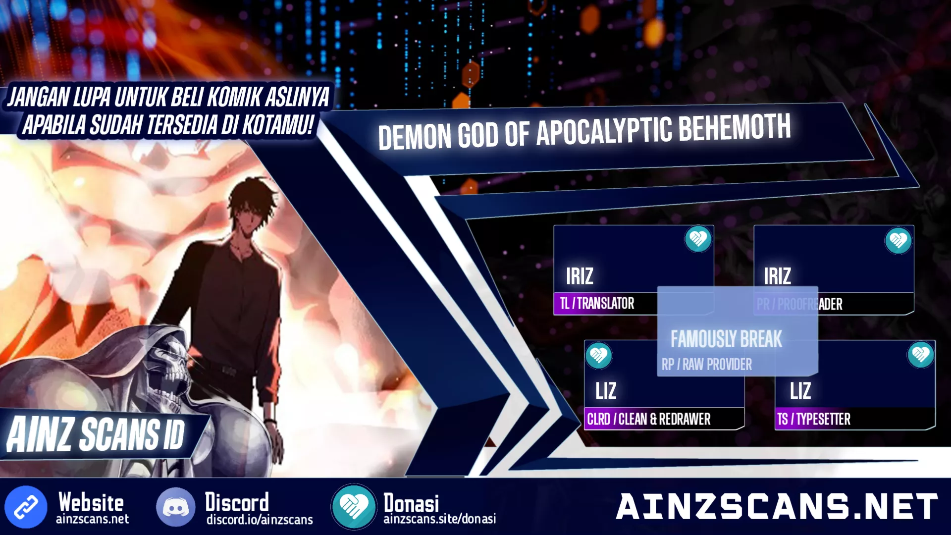 Read Demon God of Apocalyptic Behemoth ID Manga Online