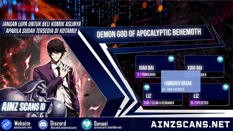 Read Demon God of Apocalyptic Behemoth ID Manga Online