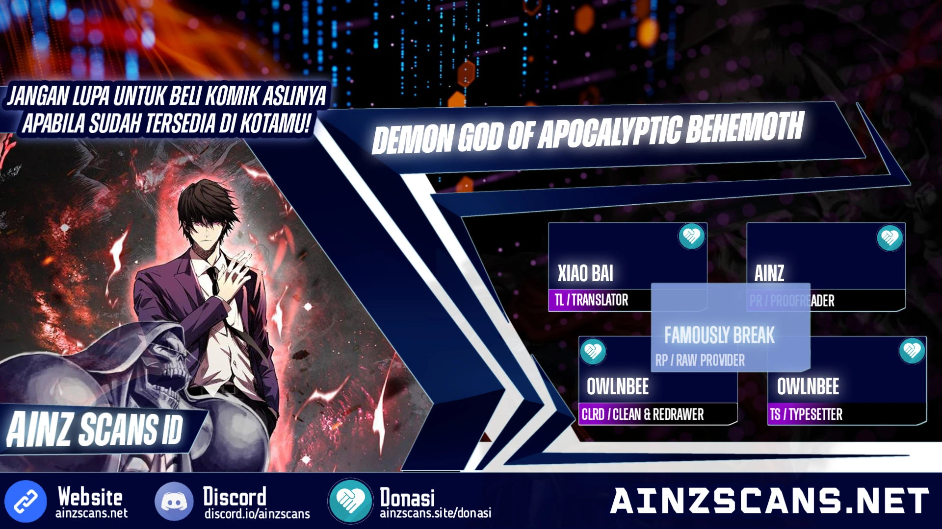 Read Demon God of Apocalyptic Behemoth ID Manga Online