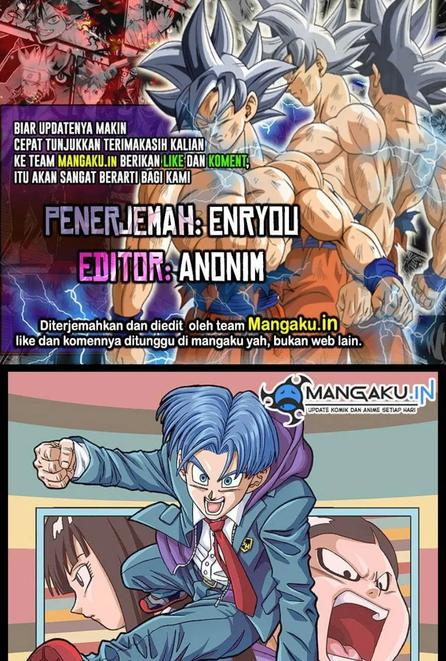 Read Dragon Ball Super ID Manga Online