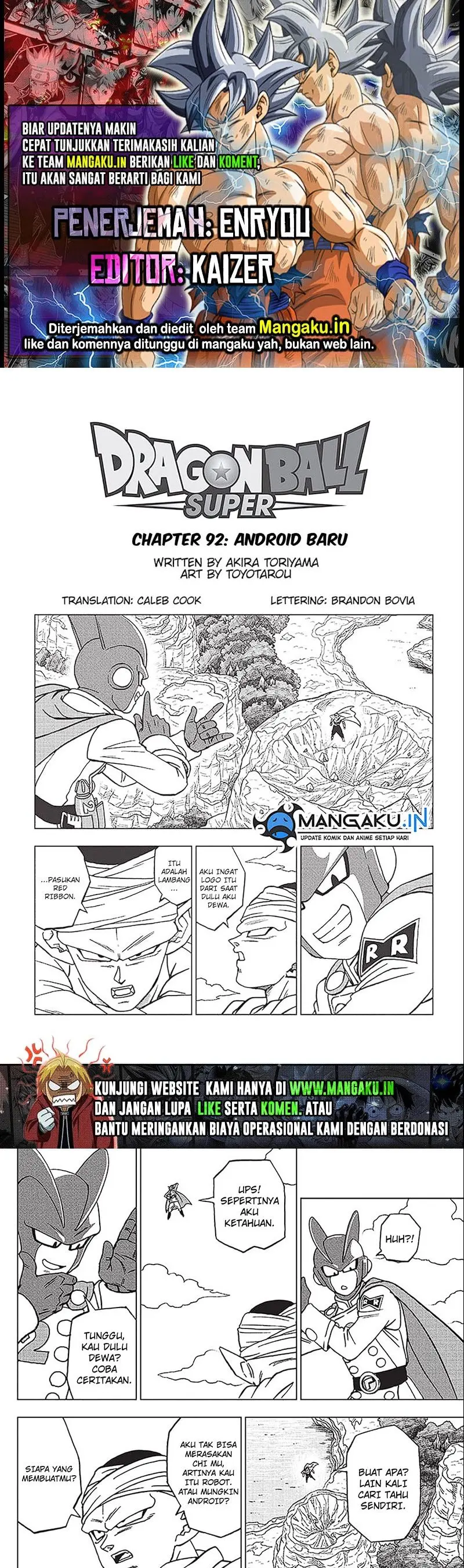 Read Dragon Ball Super ID Manga Online