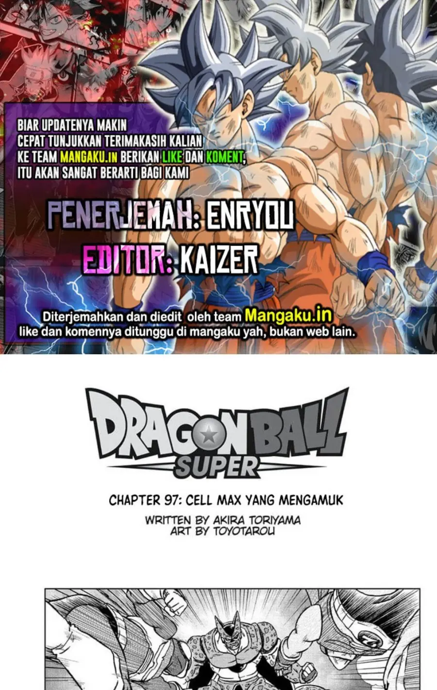 Read Dragon Ball Super ID Manga Online