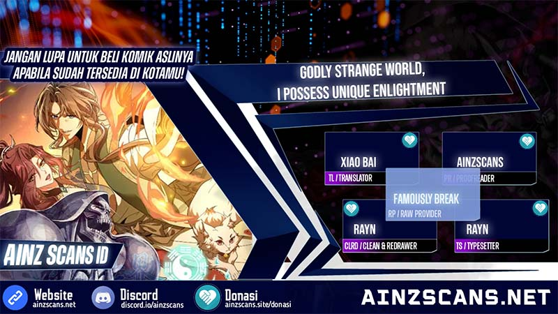Read Godly Strange World, I Possess Unique Enlightment ID Manga Online