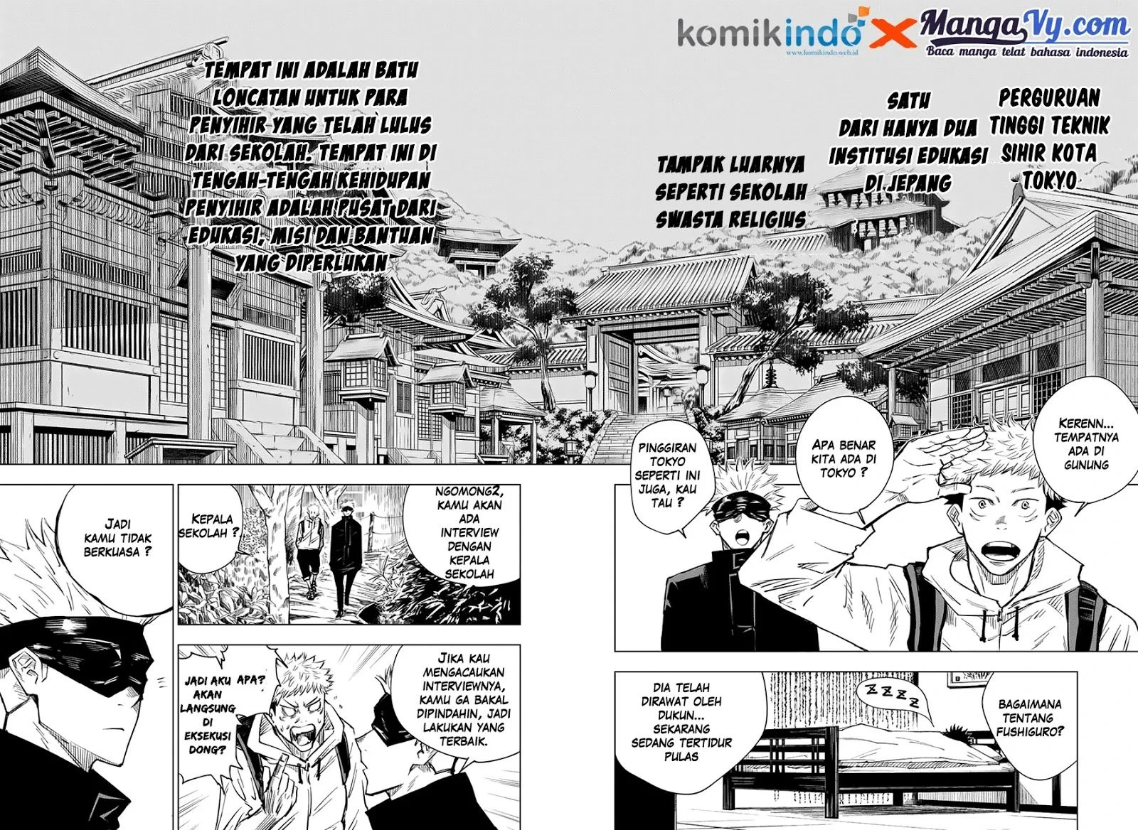 Read Jujutsu Kaisen Bahasa Indonesia ID Manga Online