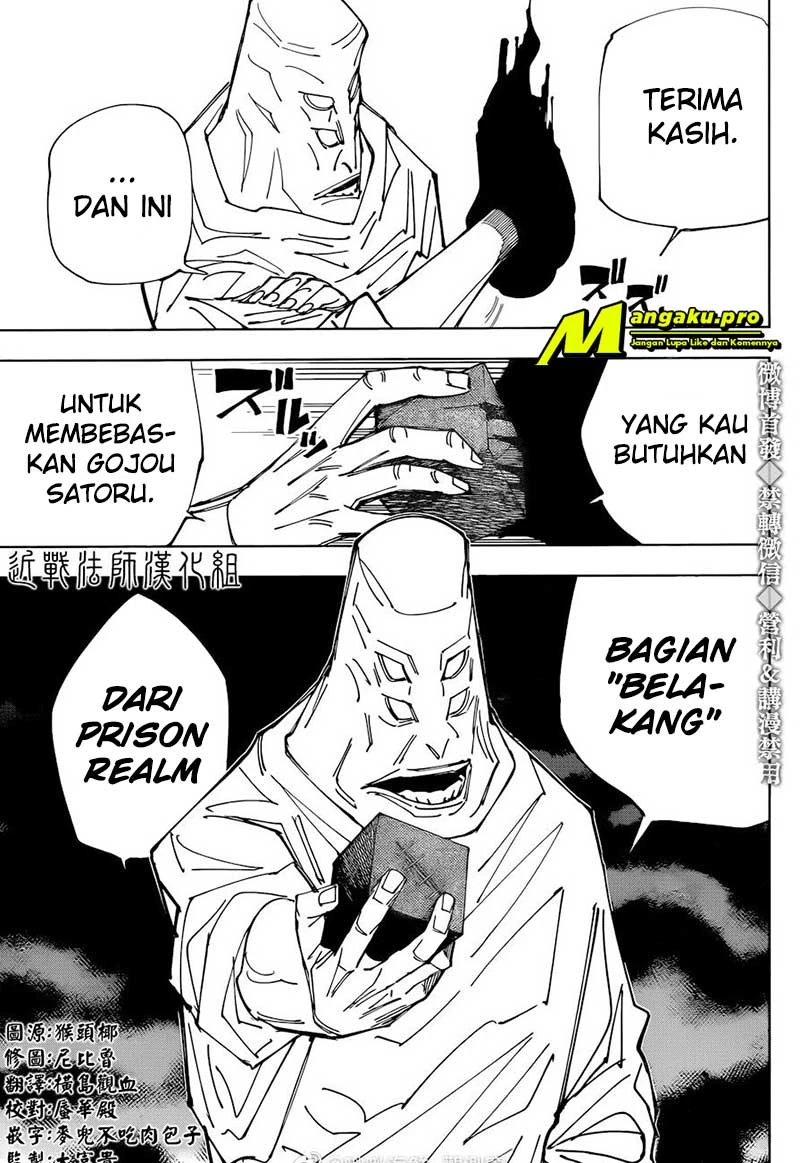 Read Jujutsu Kaisen Bahasa Indonesia ID Manga Online