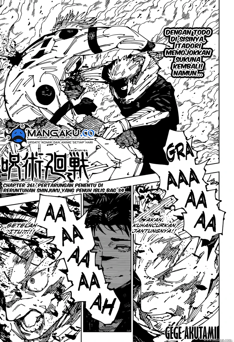 Read Jujutsu Kaisen Bahasa Indonesia ID Manga Online