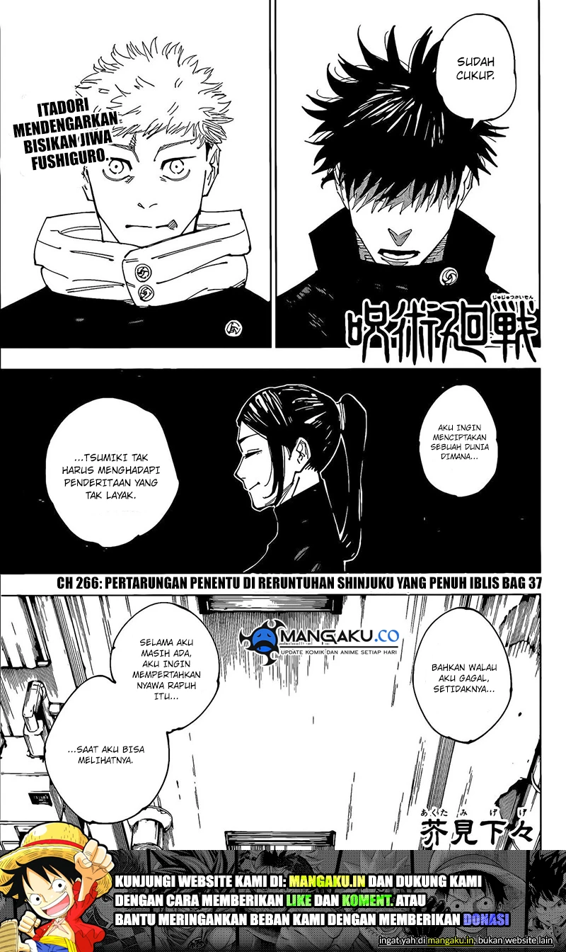 Read Jujutsu Kaisen Bahasa Indonesia ID Manga Online
