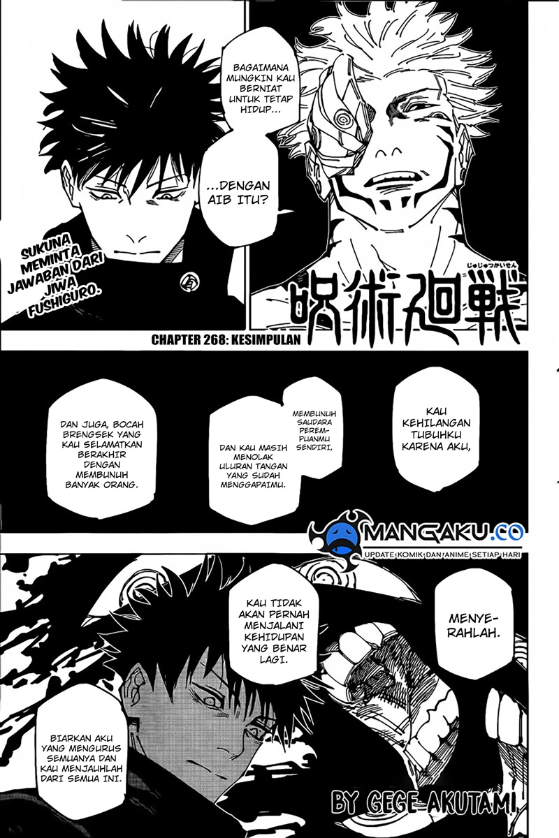 Read Jujutsu Kaisen Bahasa Indonesia ID Manga Online