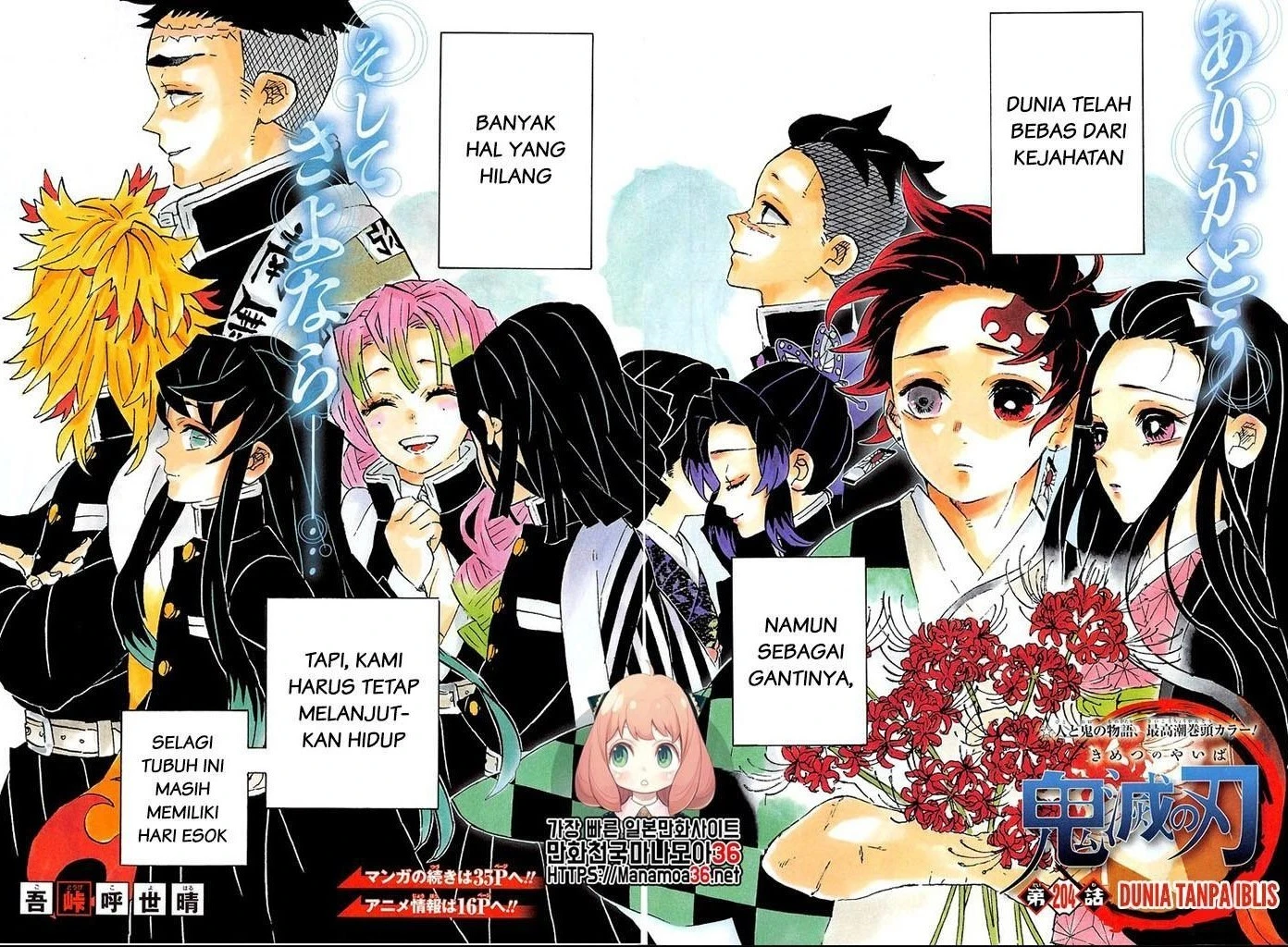 Read Kimetsu no Yaiba Bahasa Indonesia ID Manga Online