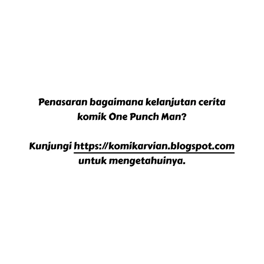 Read One Punch Man ID Manga Online