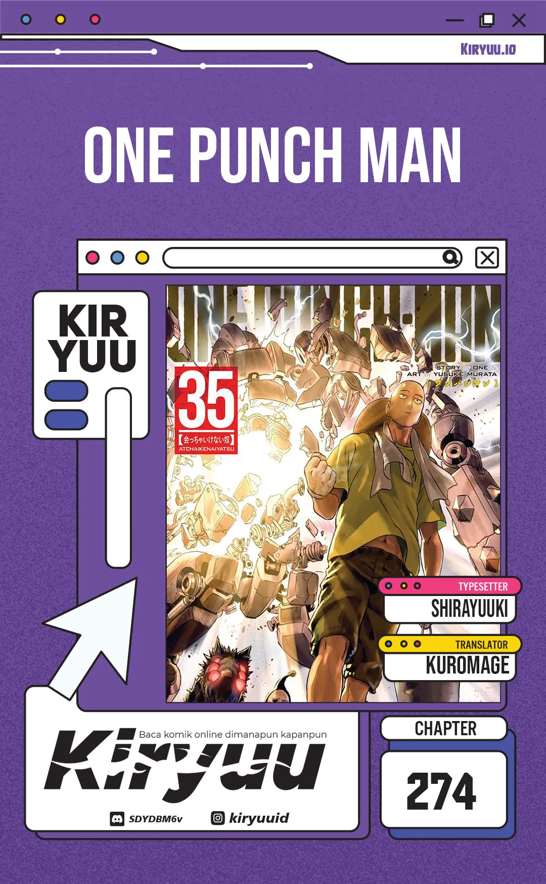 Read One Punch Man ID Manga Online