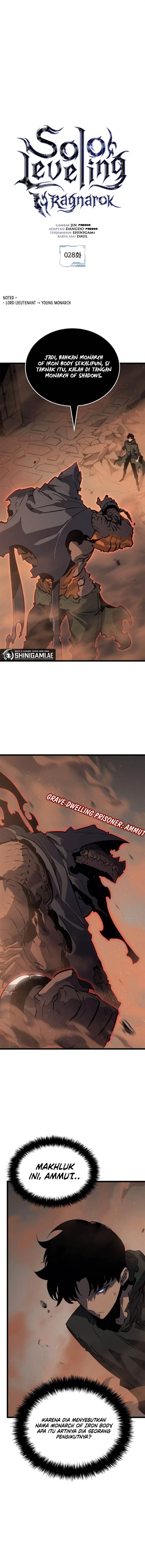 Read Solo Leveling Ragnarok ID Manga Online
