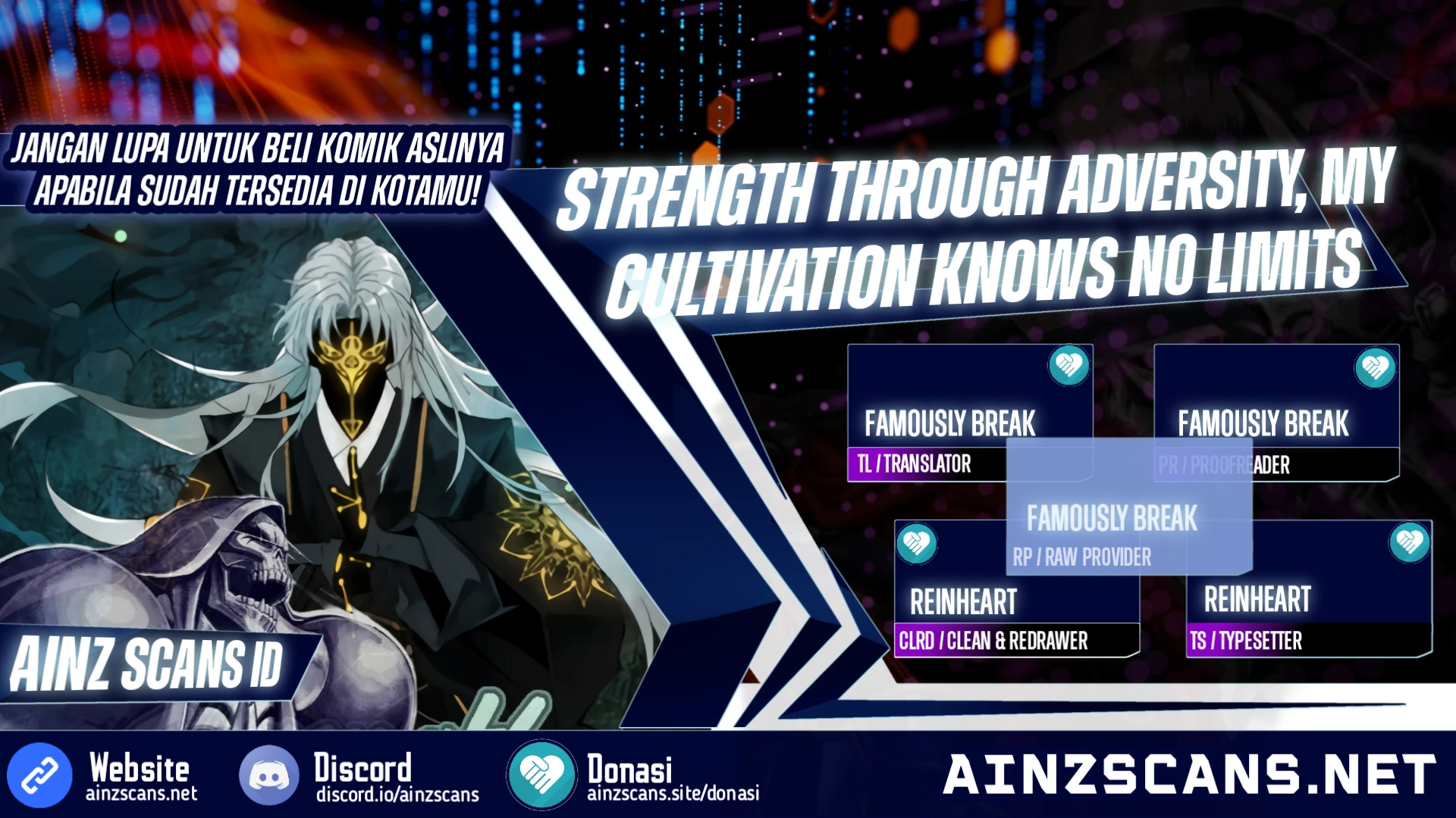 Read Strength Through Adversity, My Cultivation Knows No Limits ID Manga Online